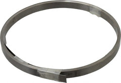 Starrett - 0.017 Inch Thick x 7.62 m Long x 1/2 Inch Wide, Feeler Stock Roll - Tempered Steel - Exact Tooling