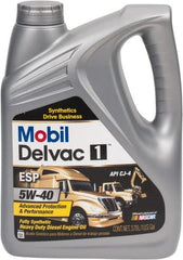 Mobil - 1 Gal Synthetic Engine Oil - Grade 5W-40 - Exact Tooling