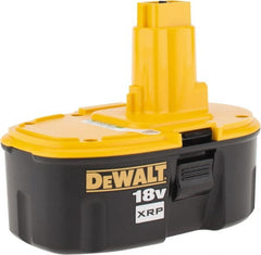 DeWALT - 18 Volt NiCad Power Tool Battery - 1 hr Charge Time, Series XRP - Exact Tooling