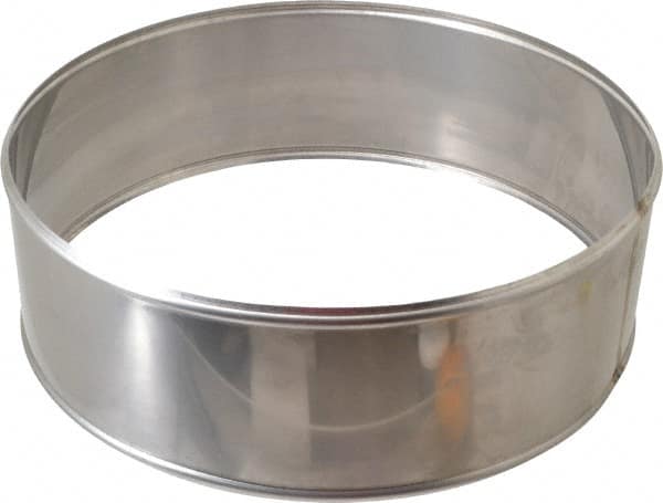 Hi-Tech Duravent - 12" ID Stainless Steel Beaded Sleeve Splice Connector - 4" Long, 20 Gage - Exact Tooling