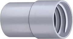 Hi-Tech Duravent - 2-1/2" ID PVC Threaded End Fitting - 3-1/2" Long - Exact Tooling