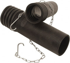 Hi-Tech Duravent - 2" ID Custom EPDM Tailpipe Adapter - 15" Long - Exact Tooling