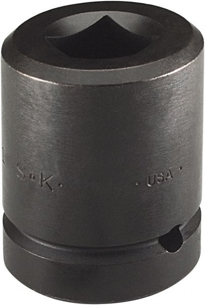 SK - 1" Drive, Budd Wheel Socket - 6 Points, 4-1/2" OAL - Exact Tooling