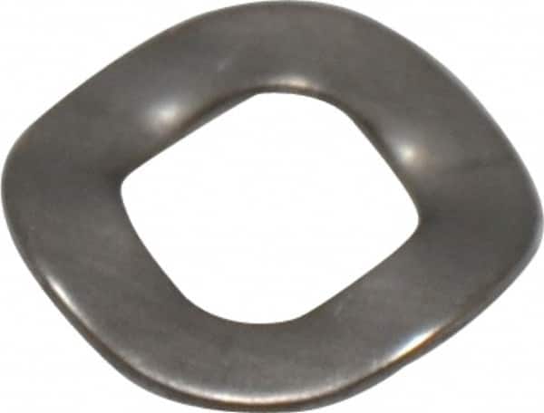 Made in USA - #10 Screw, 0.203" ID x 0.368" OD, Grade 17-7 PH-A Stainless Steel Triple Wave Washer - 0.016" Thick, 0.045" Overall Height, 0.003" Deflection - Exact Tooling