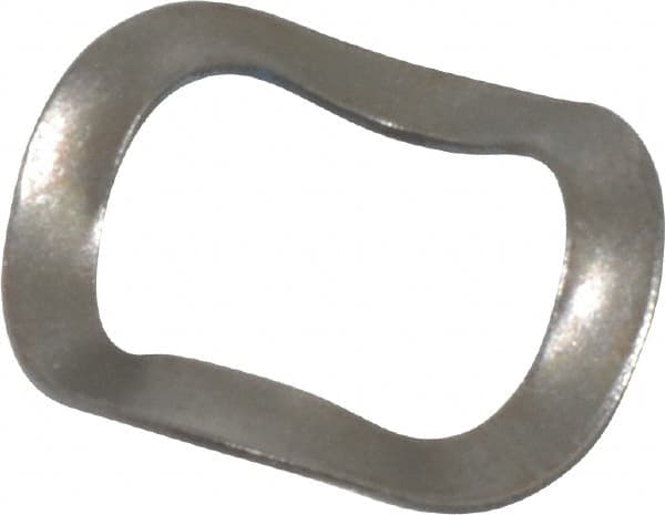 Made in USA - 3/8-7/16" Screw, 0.39" ID x 0.562" OD, Grade 17-7 PH-A Stainless Steel Triple Wave Washer - 0.02" Thick, 0.11" Overall Height, 0.007" Deflection - Exact Tooling