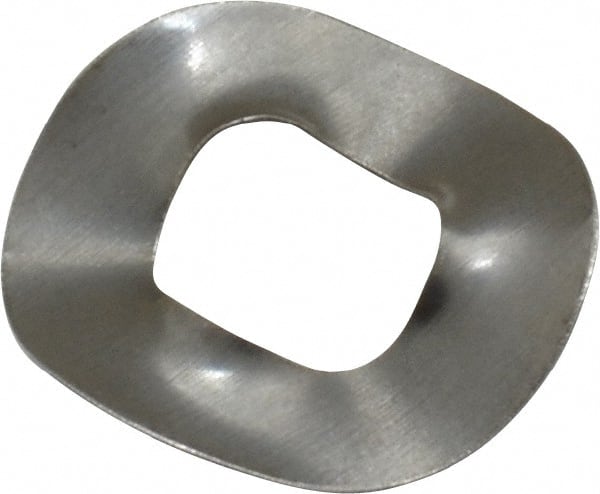 Made in USA - 1/4" Screw, 0.265" ID x 0.562" OD, Grade 1074-1095 Spring Steel Triple Wave Washer - 0.01" Thick, 0.07" Overall Height, 0.012" Deflection - Exact Tooling