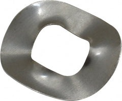 Made in USA - 1/4" Screw, 0.265" ID x 0.562" OD, Grade 1074-1095 Spring Steel Triple Wave Washer - 0.01" Thick, 0.07" Overall Height, 0.012" Deflection - Exact Tooling