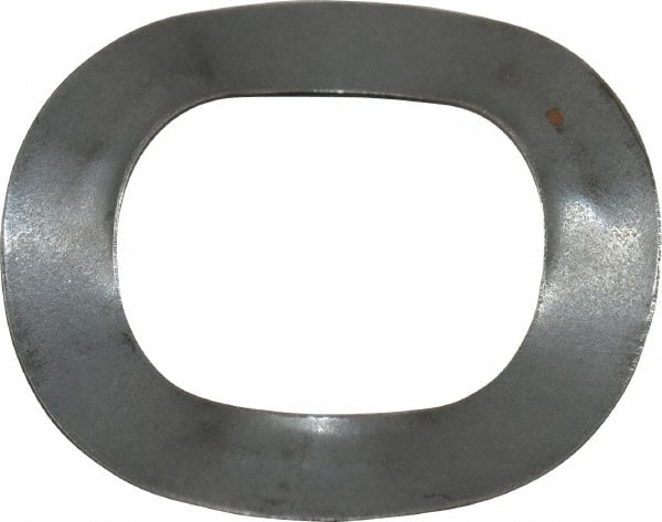 Made in USA - 5/8" Screw, 0.642" ID x 1" OD, Grade 1074-1095 Spring Steel Triple Wave Washer - 0.016" Thick, 0.105" Overall Height, 0.029" Deflection, 42.67 Lb at Deflection - Exact Tooling