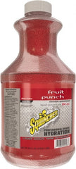 Sqwincher - 64 oz Bottle Fruit Punch Activity Drink - Liquid Concentrate, Yields 5 Gal - Exact Tooling