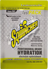 Sqwincher - 0.6 oz Pack Lemonade Activity Drink - Liquid Concentrate, Yields 6 oz - Exact Tooling