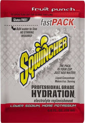 Sqwincher - 0.6 oz Pack Fruit Punch Activity Drink - Liquid Concentrate, Yields 6 oz - Exact Tooling