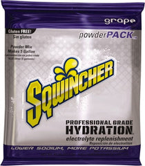 Sqwincher - 47.66 oz Pack Grape Activity Drink - Powdered, Yields 5 Gal - Exact Tooling