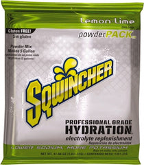 Sqwincher - 47.66 oz Pack Lemon-Lime Activity Drink - Powdered, Yields 5 Gal - Exact Tooling