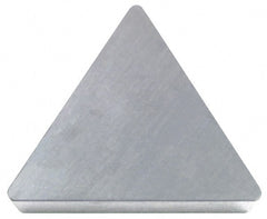 Sumitomo - TPMX220.5 Grade DA2200 Polycrystalline Diamond (PCD) Turning Insert - 60° Triangle, 1/4" Inscr Circle, 1/8" Thick, 0.008" Corner Radius - Exact Tooling