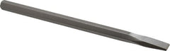 Blackhawk by Proto - 12" OAL x 3/4" Blade Width Cold Chisel - 3/4" Tip, 5/8" Stock, Alloy Steel Handle - Exact Tooling