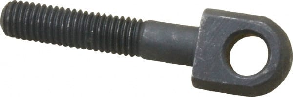 Gibraltar - 1/2-13, 1-3/4" Thread Length, 1/2" Hole Diam, Steel, Swing Bolt - Black Oxide Finish, Grade 1045, 5/8" Head Thickness, 3-1/8" Hole Center to End - Exact Tooling
