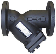 Legend Valve - 8" Pipe, Flanged Ends, Cast Iron Y-Strainer - 200 psi WOG Rating, 150 psi WSP Rating - Exact Tooling
