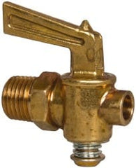 Eaton - Steel Ground Plug Drain Drain Cock & Shutoff Valve - 1/4 Thread, 30 Max psi - Exact Tooling