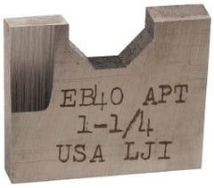 APT - 1-1/4 Inch Diameter, 1/4 Inch Thick, High Speed Steel Auxiliary Pilot Blade - Series E - Exact Tooling