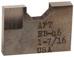 APT - 1-7/16 Inch Diameter, 1/4 Inch Thick, High Speed Steel Auxiliary Pilot Blade - Series E - Exact Tooling