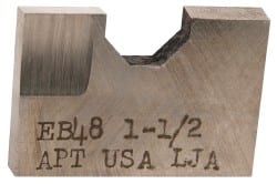 APT - 1-1/2 Inch Diameter, 1/4 Inch Thick, High Speed Steel Auxiliary Pilot Blade - Series E - Exact Tooling