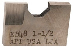 APT - 1-1/2 Inch Diameter, 1/4 Inch Thick, High Speed Steel Auxiliary Pilot Blade - Series E - Exact Tooling