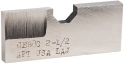 APT - 1-13/16 Inch Diameter, 1/4 Inch Thick, High Speed Steel Auxiliary Pilot Blade - Series E - Exact Tooling