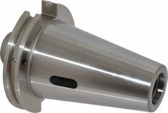 Accupro - CAT50 Outside Taper, 2MT Inside Taper, CAT to Morse Taper Adapter - 1.77" Projection, 1.26" Nose Diam, Through Coolant - Exact Tooling
