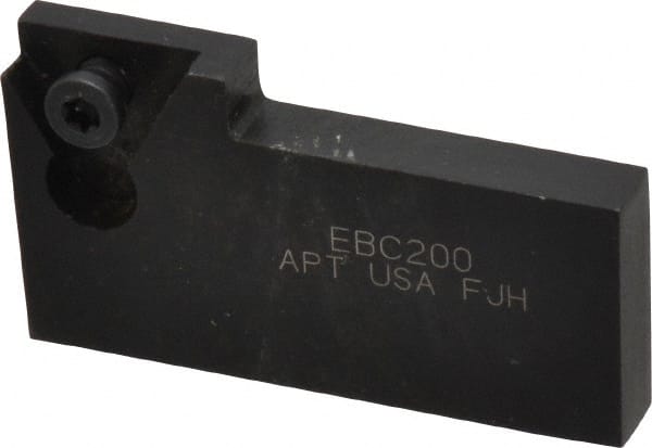APT - 2 to 2-3/4 Inch Adjustable Blade, Carbide Auxiliary Pilot Blade - Series E, EX20 Auxiliary Pilot Required, Indexable Insert Blade - Exact Tooling