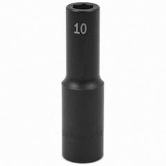 SK - Impact Socket - 1/2"DR 10MM DEEP IMPACT SOCKET - Exact Tooling