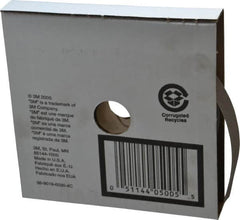 3M - 1" x 50 Yd 220 Grit Aluminum Oxide Cloth Roll - Very Fine Grade, J Weighted Backing - Exact Tooling