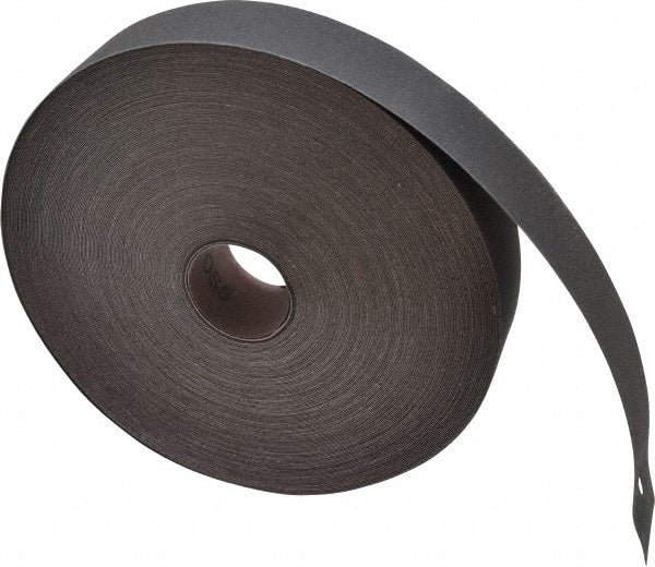3M - 1-1/2" x 50 Yd 120 Grit Aluminum Oxide Cloth Roll - Fine Grade, J Weighted Backing - Exact Tooling