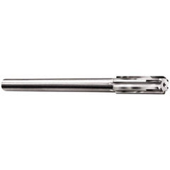 Made in USA - 0.361" Carbide-Tipped 4 Flute Chucking Reamer - Exact Tooling