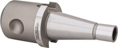 Accupro - NMTB30 Taper Shank 3/4" Hole End Mill Holder/Adapter - 1-7/8" Nose Diam, 2.1" Projection, 1/2-13 Drawbar, Through-Spindle Coolant - Exact Tooling