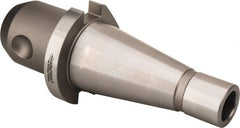 Accupro - NMTB40 Taper Shank 5/8" Hole End Mill Holder/Adapter - 1-11/16" Nose Diam, 58.67mm Projection, 5/8-11 Drawbar, Through-Spindle Coolant - Exact Tooling