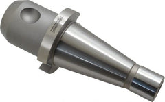 Accupro - NMTB40 Taper Shank 3/4" Hole End Mill Holder/Adapter - 1-7/8" Nose Diam, 58.67mm Projection, 5/8-11 Drawbar, Through-Spindle Coolant - Exact Tooling
