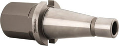 Accupro - NMTB40 Taper Shank 7/8" Hole End Mill Holder/Adapter - 2" Nose Diam, 74.67mm Projection, 5/8-11 Drawbar, Through-Spindle Coolant - Exact Tooling