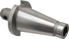 Accupro - NMTB50 Taper Shank 1/2" Hole End Mill Holder/Adapter - 35mm Nose Diam, 2.3" Projection, 1-8 Drawbar, Through-Spindle Coolant - Exact Tooling