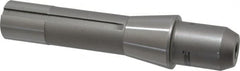 Accupro - R8 Taper Shank 3/8" Hole End Mill Holder/Adapter - 35.05mm Projection, 7/16-20 Drawbar, Through-Spindle Coolant - Exact Tooling