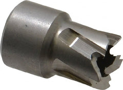 Hougen - 7/16" Diam x 1/4" Deep High Speed Steel Annular Cutter - Exact Tooling