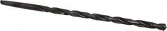 Interstate - 23/32", 2MT 118° Point High Speed Steel Taper Shank Drill Bit - Exact Tooling