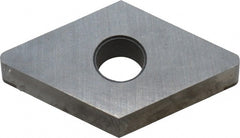 Tungaloy - 2QP-DNGA432 Grade BX380 PCBN Turning Insert - Uncoated, 55° Diamond, 1/2" Inscr Circle, 3/16" Thick, 1/32" Corner Radius - Exact Tooling