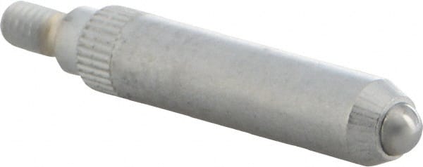 Mitutoyo - #4-48, 1.5mm Ball Diam, Carbide Ball Contact Point - 1" Contact Point Length, Use with Dial Indicators, Digimatic Dial Indicators, Linear Gages - Exact Tooling