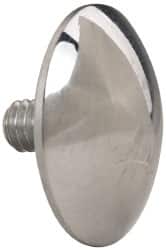 Mitutoyo - #4-48, 3/8" Ball Diam, Carbide Spherical Contact Point - 0.0938" Contact Point Length, Use with AGD 1,2,3,4 - Exact Tooling