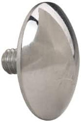 Mitutoyo - #4-48, 3/8" Ball Diam, Carbide Spherical Contact Point - 0.0938" Contact Point Length, Use with AGD 1,2,3,4 - Exact Tooling