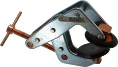 Kant Twist - 800 Lb, 1-3/4" Max Opening, 1-1/8" Open Throat Depth, 1-1/4" Closed Throat Depth, Cantilever Clamp - High Tensile Steel Jaw, T-Handle, 3-1/2" OAL, 3-1/4" Max Width - Exact Tooling