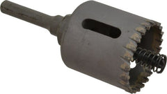 Relton - 2-1/2" Diam, 2" Cutting Depth, Toothed Edge Hole Saw - Exact Tooling