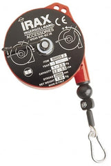 Ingersoll-Rand - 13.23 Lb Load Capacity, 6.56' Travel Distance, Tool Balancer - Stainless Steel Cable, Cast Aluminum Housing, Tension Adjustment, Locking Mechanism - Exact Tooling