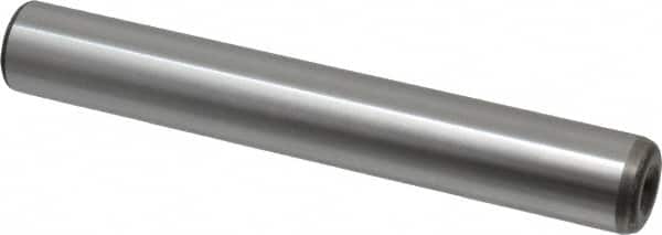 Dayton Lamina - 1" Diam x 7" Long Press Fit Ball Bearing Guide Post - 5/16-18, Hardened Steel - Exact Tooling