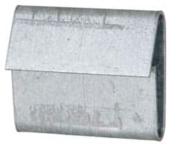 Made in USA - 3/4 Inch Wide, Overlap, Steel Pusher Seal - 2,000 Piece - Exact Tooling